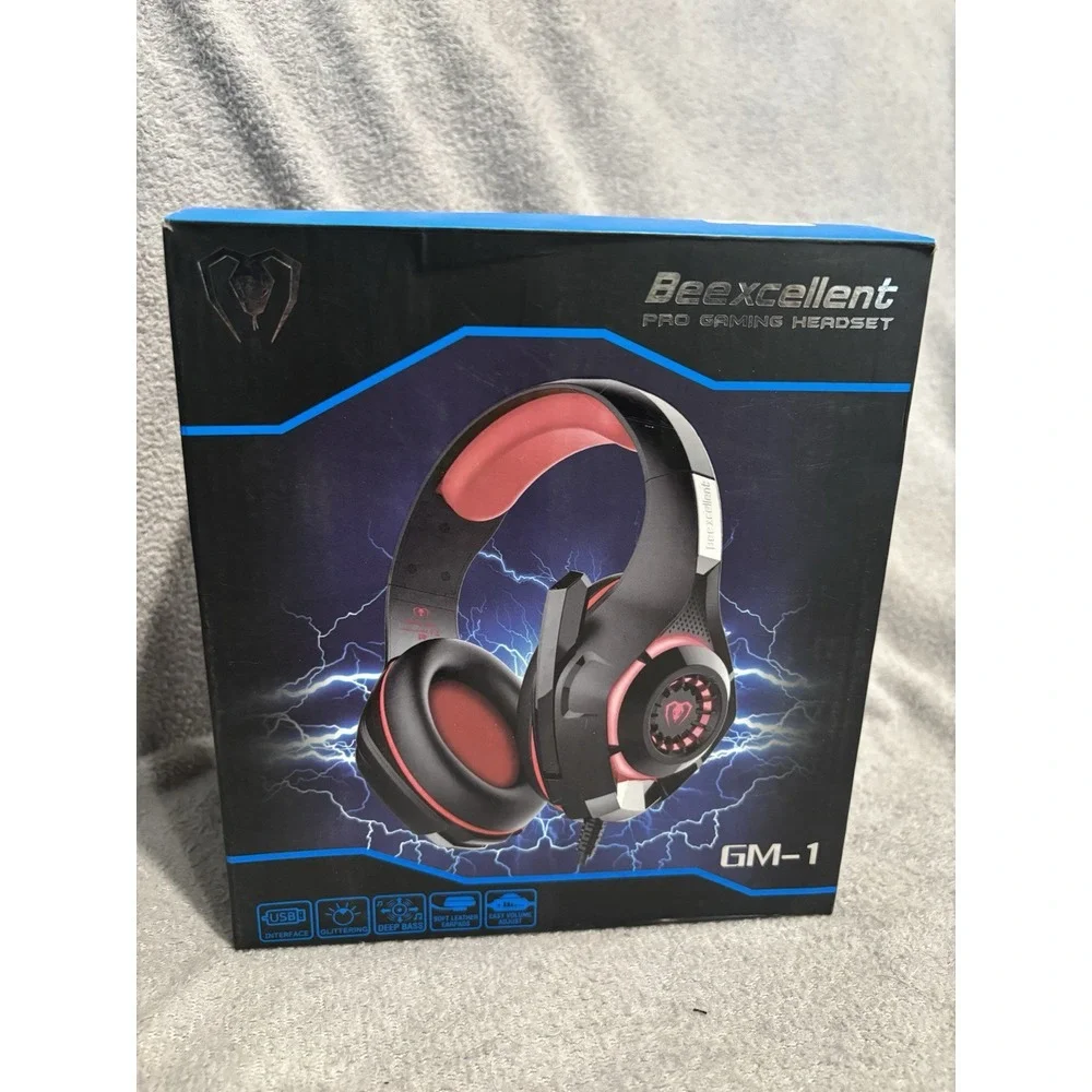 Beexcellent GM-1 Pro‎ Gaming Headset With Deep Base and Soft Leather Earpads
